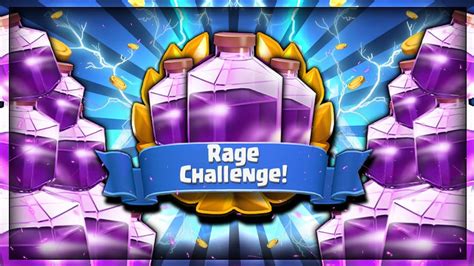 New Rage Challenge Free Legendary Chest Live Clash Royale Rage