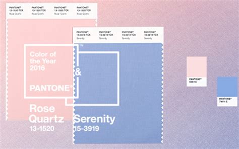 Pantone Introduces The Colors Of The Year For 2016 Parade