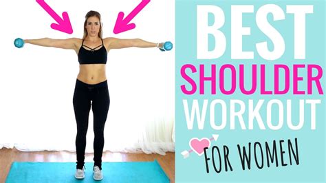 💪best Shoulder Workout For Women 10 Min Tank Top Arms Workout W