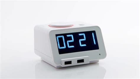 C2 4 In 1 Alarm Clock With Wireless Bed Shaker Youtube