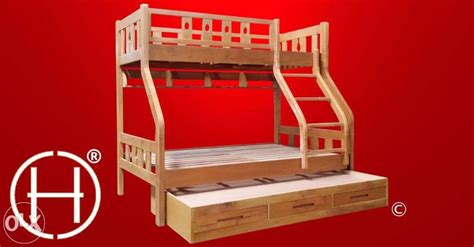 Just click on the link for more viewing the website is worth your time. Solid wood double deck bed frame, Madison For Sale ...