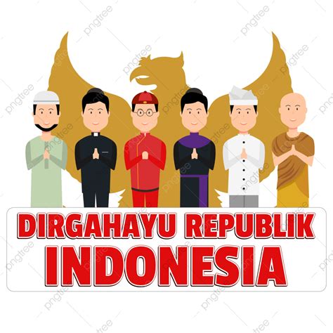 Dirgahayu Indonesia Vector Hd Images Dirgahayu Republik Indonesia