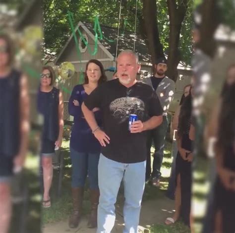 New Grandpa Gets Huge Surprise At Gender Reveal Party