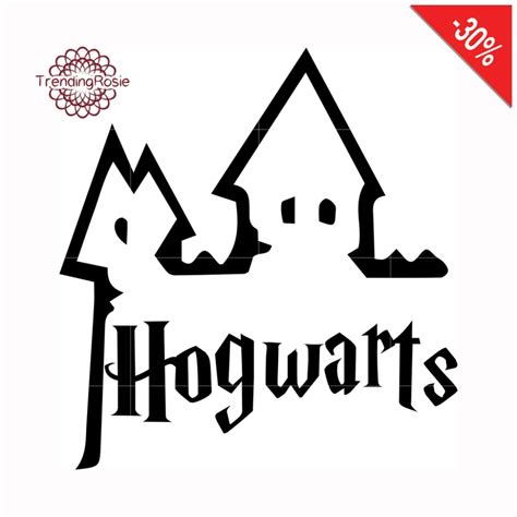 Hogwarts, Harry potter svg, png, dxf, eps, ai file in 2021 | Hogwarts