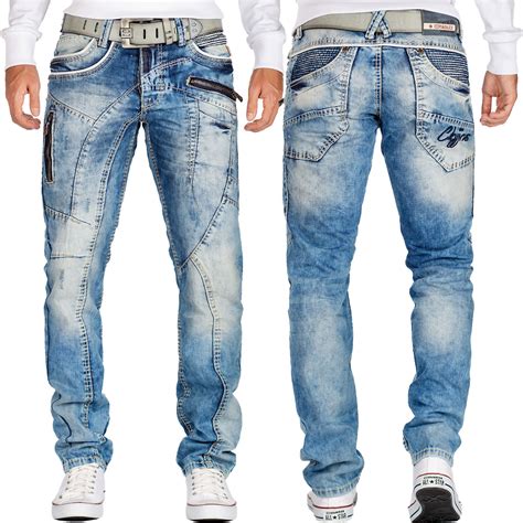 Señores Jeans Hose Mens Pants Straight Slim Regular Fit Cargo Ocio Denim Ebay