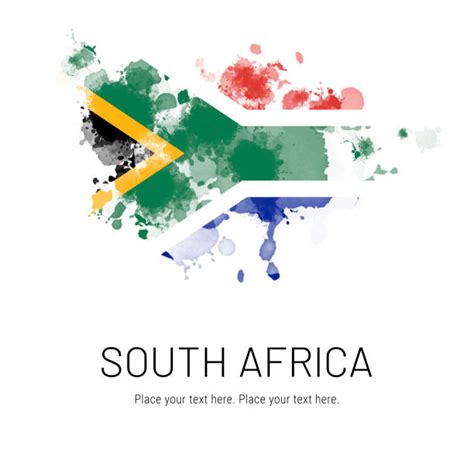 bandera sudafrica banco de fotos e imágenes de stock istock