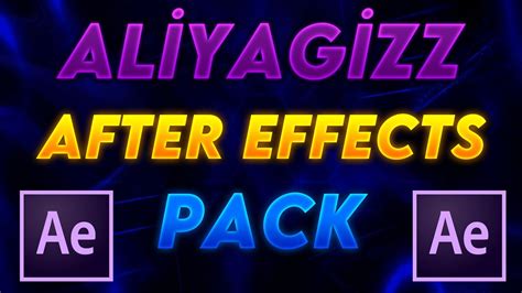 After Effects Pack Youtube