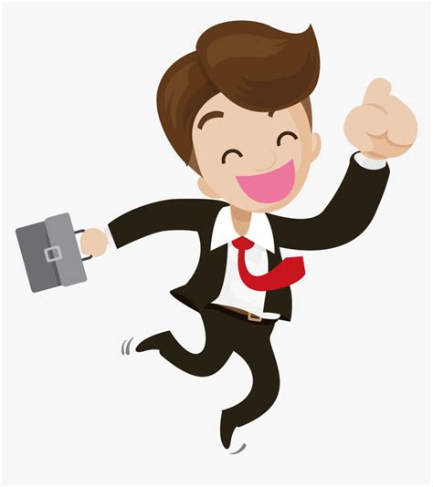 Businessperson Illustration Happy People Happy Business People