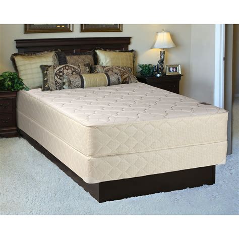 Dream Sleep Comfort Rest Gentle Firm Mattress Set With Bed Frame