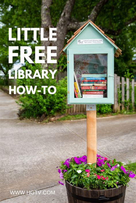 How To Build A Little Free Library For Your Neighborhood Little Free