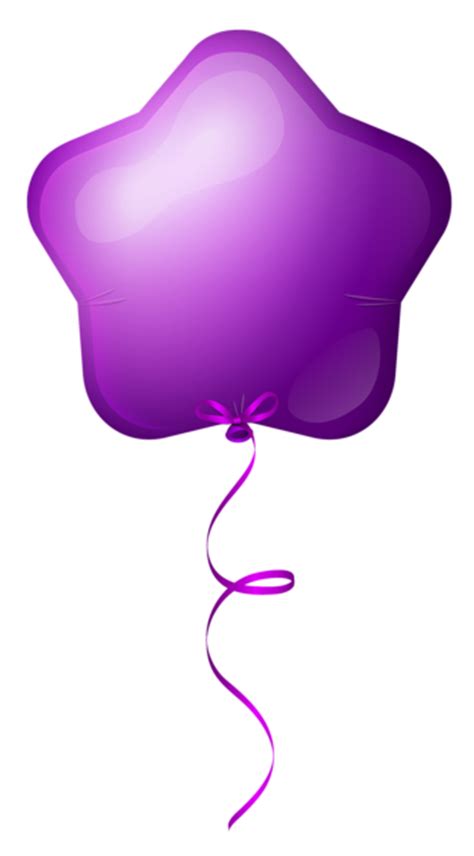 Purple Star Balloon Png Clipart Image Gallery Yopriceville High
