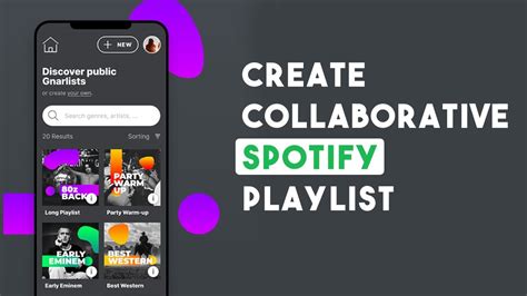 How To Create Collaborative Spotify Playlist Youtube