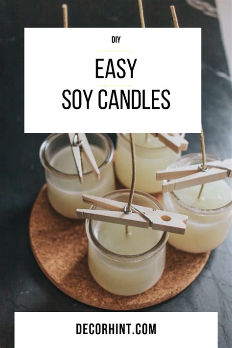 How To Make Soy Candles With Essential Oils Decorhint Diy Soy