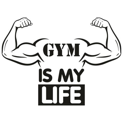 Gym Is My Life Svg Download Gym Is My Life Vector File