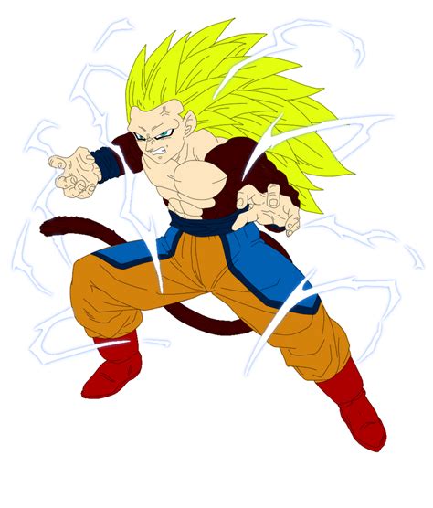 Goku True Ssj4 Color By Jambaman On Deviantart