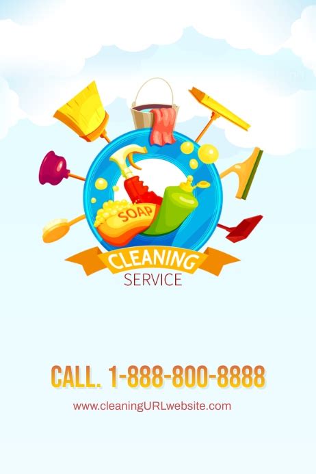 Cleaning Company Template Postermywall