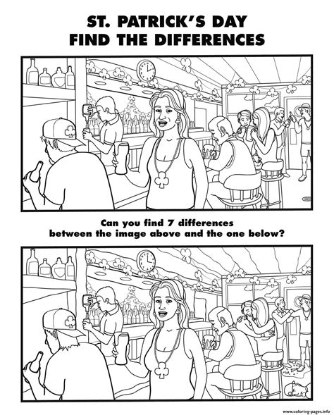 Spot The Difference For Grown Ups 29 Coloring Page Printable