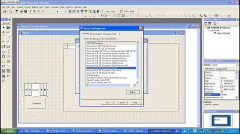 Adodb Connection In Visual Basic Vb6 With Oracle Database Youtube