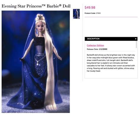 evening star princess barbie doll toys and collectibles mainan di carousell