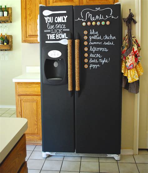 stunning fridge makeover ideas that will not break the bank