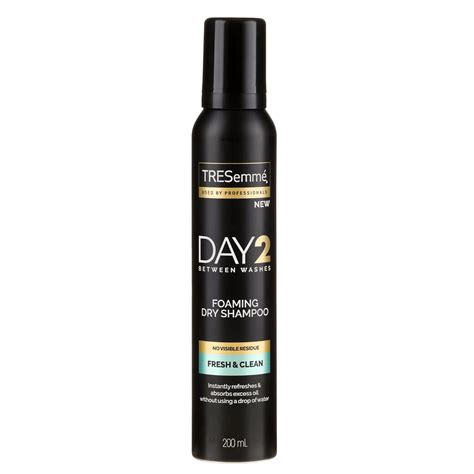 2x Tresemmé Day 2 Fresh Clean Foaming Dry Shampoo For Normal To Thick
