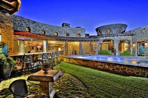 Tuscan Style Estate With 12 Car Garage In Scottsdale Az Homes Of The