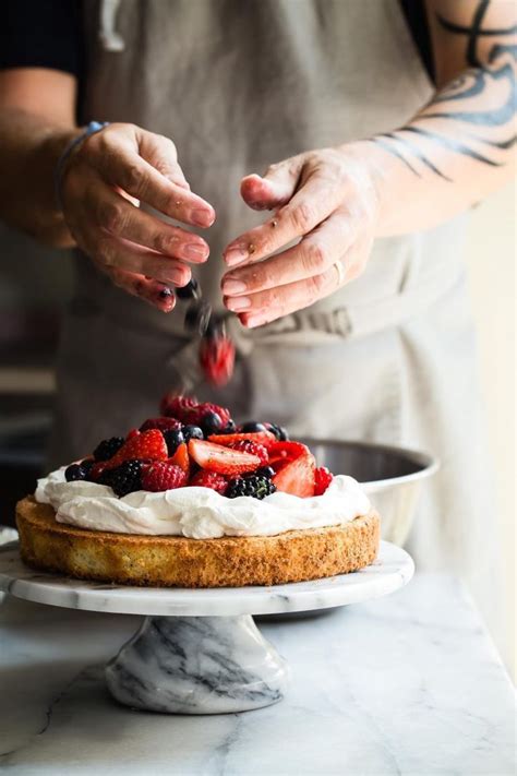 Surely you have already controlled the appetizers, the starters, and the main course, but have. Mixed Berry and Cream Sponge Cake | Recipe | Savoury cake, Dessert recipes