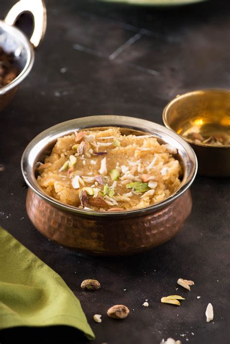 Sooji Ka Halwa Recipe Indian Semolina Pudding My Tasty Curry