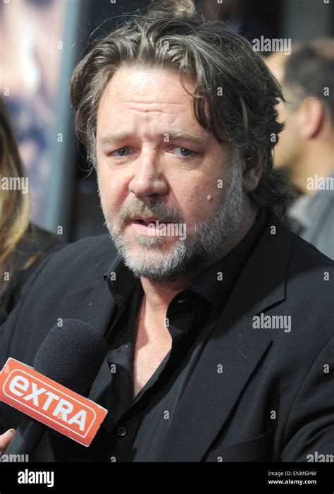 Russell Crowe Australian Film Actor And Producer In April 2015 Photo
