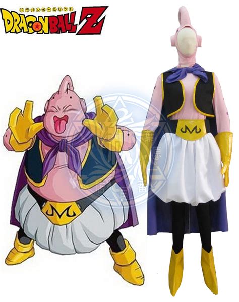 Dragon Ball Z Majin Boo Cosplay Costume The Big Boo Anime Custom Made