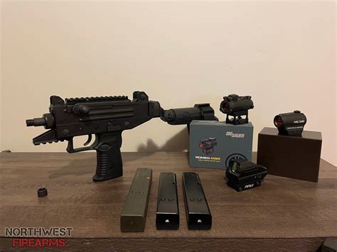 Iwi Micro Uzi Pro Pistol With Sb Uzi Brace And Threaded Barrel Choice Of
