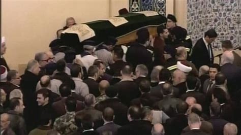 Beirut Blast Funeral For Ex Minister Mohamad Chatah Bbc News