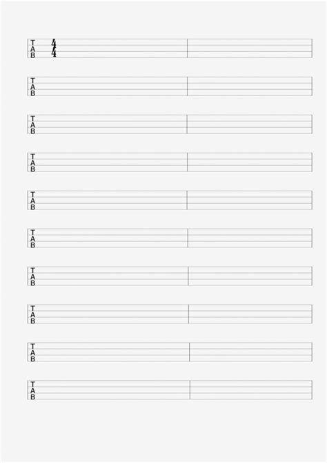 Free free guitar sheet music sheet music pieces to download from 8notes.com. Blank Guitar, Ukulele and Bass Sheet Music For Hand Writing Guitar Tab or Chord Charts - Free ...