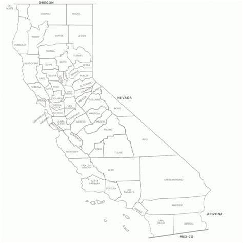 Jails And Prisons In Ca California Prisons Map Printable Maps