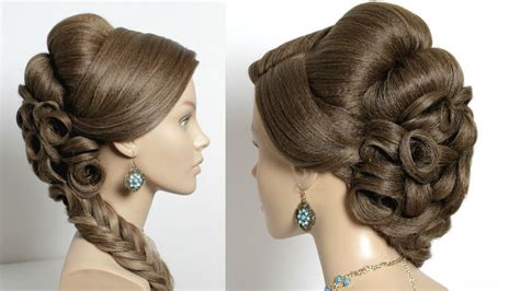 Bridal Wedding Hairstyle For Long Hair Youtube