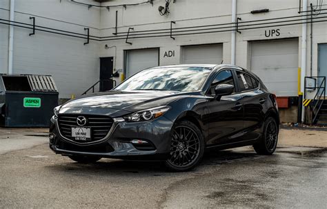 Mazda3 hatchback strikes you with its powerful, seductive presence and strong sporty appeal. Mazda3 Hatchback Enkei Sport Package - VIP Auto Accessories