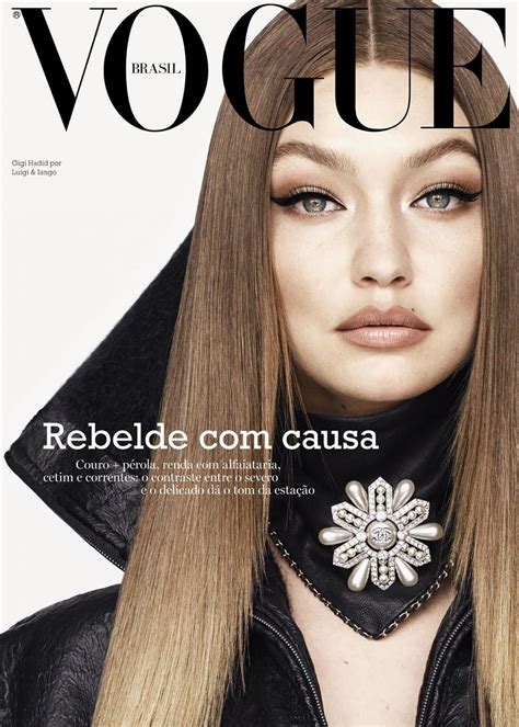 Gigi Hadid In Vogue Magazine Brazil September 2019