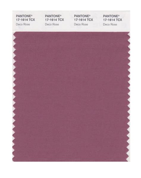 Pantone Smart Color Swatch Card 17 1614 Tcx Deco Rose Columbia Omni
