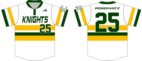 Knights Custom Throwback Baseball Jerseys Pomerantz