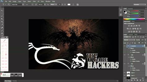 How To Create Hackers Wallpaper In Photoshop Cs6 Youtube