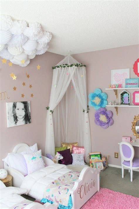 Modern bedroom colors 20 beautiful bedroom designs and decorating. The Land of Make Believe in 2020 | Girls room paint, Girl ...