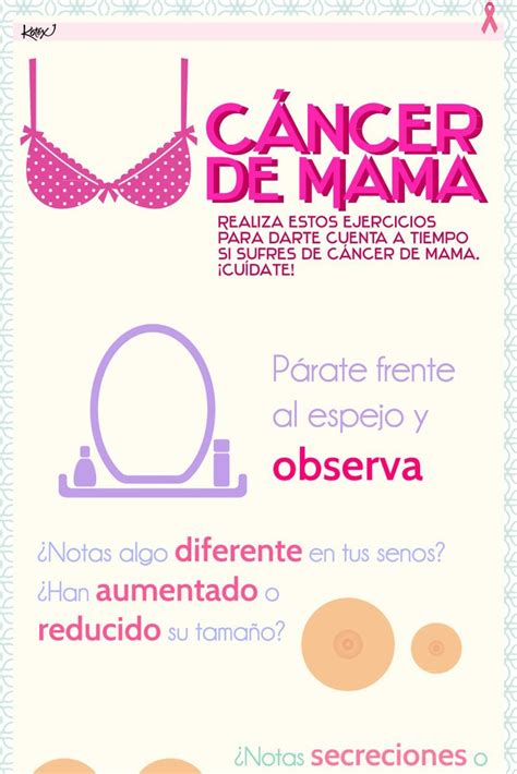 Como Detectar El Cancer De Mama Infografía Infografías Y Remedios