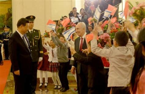 In Pictures Warm Welcome For Peres In China The Jerusalem Post