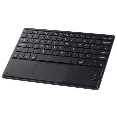 Slim 10 Wireless Qwerty Bluetooth Keyboard Touchpad For