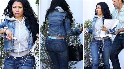 Nicki Minaj Suffers A Major Wardrobe Malfunction While Heading To A