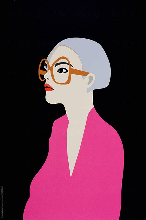 woman wearing glasses by stocksy contributor marta lebek stocksy