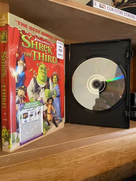Shrek The Third Dvd 2007 Full Screen Version Checkpoint 400