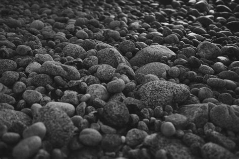 Free Images Rock Black And White Structure Texture Round River