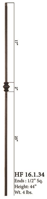 Staircase Baluster Combination Of 1 And 2 Knuckles Taber Baseball