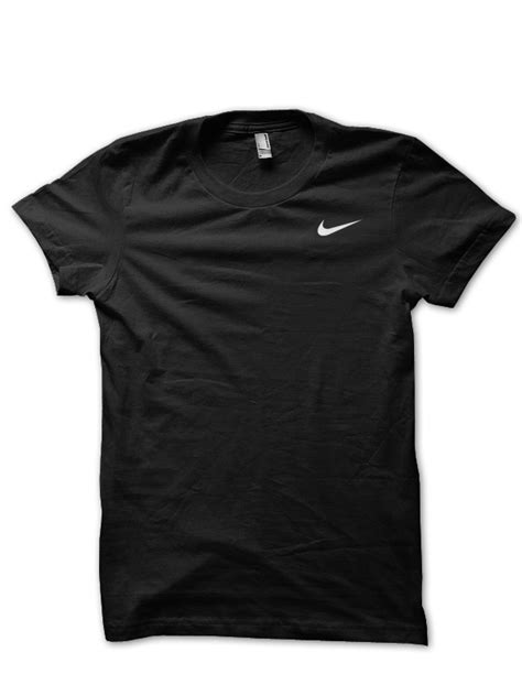 Nike Logo Printed Black T Shirt Swag Shirts